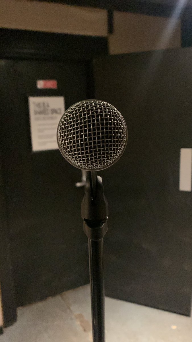 Working on some vocal work tonight with Dan the man. Question is, how late will he be?