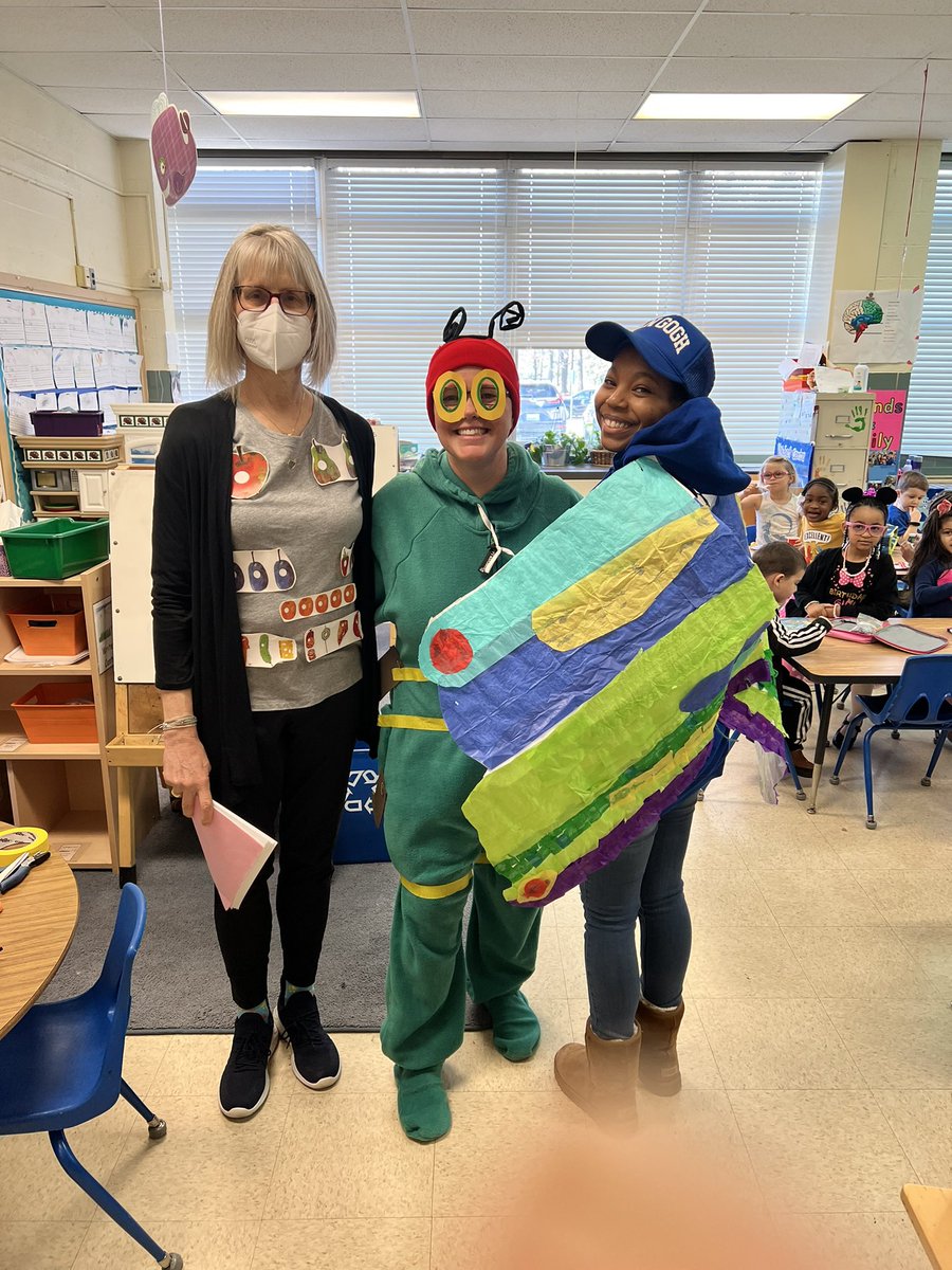 Celebrating book character day in Pre-K