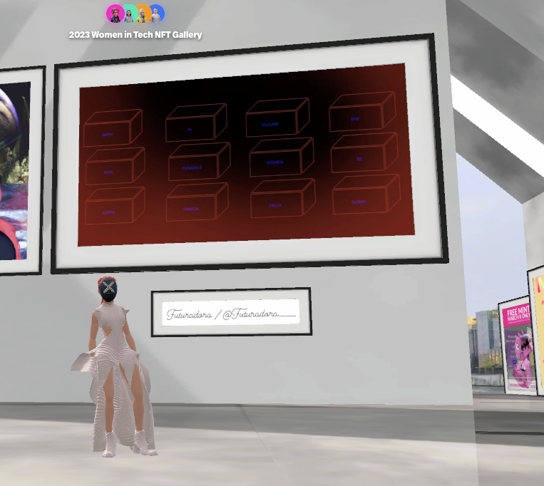Futuradora_____'s tweet photo. /Happy International Women’s Everyday
🗣️on “Poetry and AI” today @ 4:30 PM EST
🏠 @Spatial_io 🖼️ Exhibiting #BookOfIII
🛠️ @SquadSoftLabs
⛓️ @chia_project
Amazing initiative + curation by
@Vans_Cmkro + @MyCreativeOwls
@WITMuseum
#Techpoetically
#PoetryNFT
#xch
#WIT23 https://t.co/A1YJimdciK