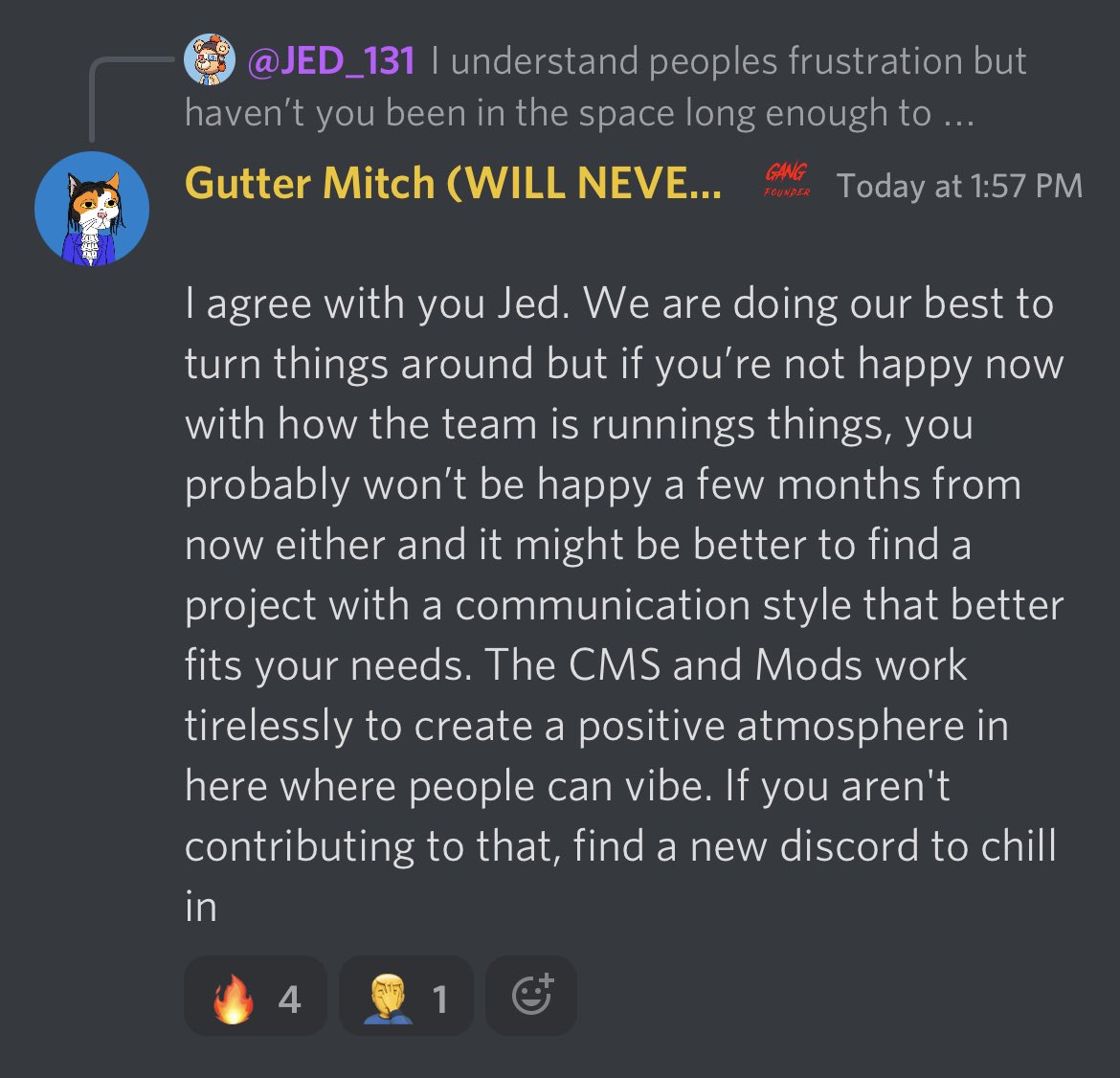 This makes me really sad but after seeing this in <a href="/GutterCatGang/">Gutter Cat Gang</a> discord ten minutes ago I think it’s officially RIP for the Gutter