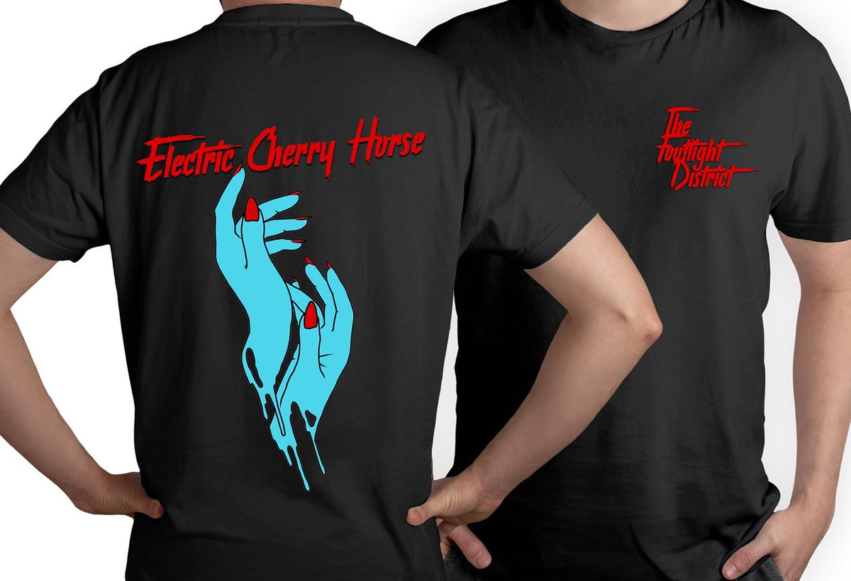 We’re doing a limited run of ⚡️🍒🐴 T-shirts and you can pre order them now for only $15!! Get yours here!👇🏻

thefootlightdistrict.com/ech/p/shirt