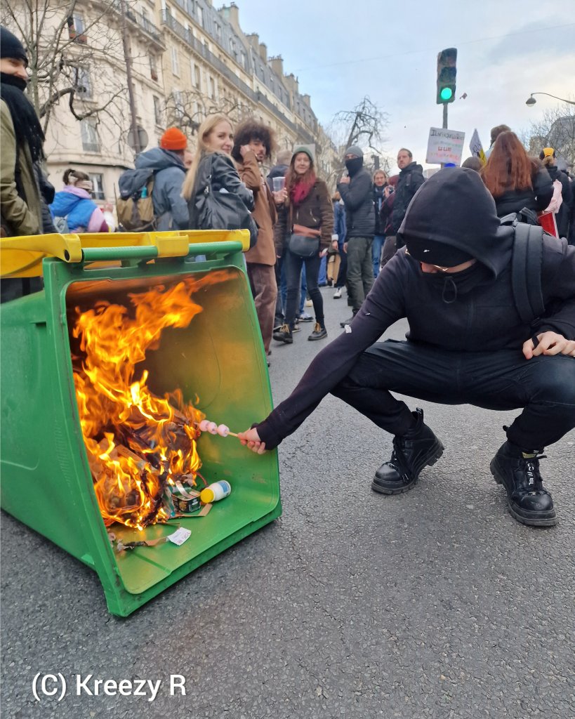 La pépite de la manif d'hier... #ReformedesRetraites