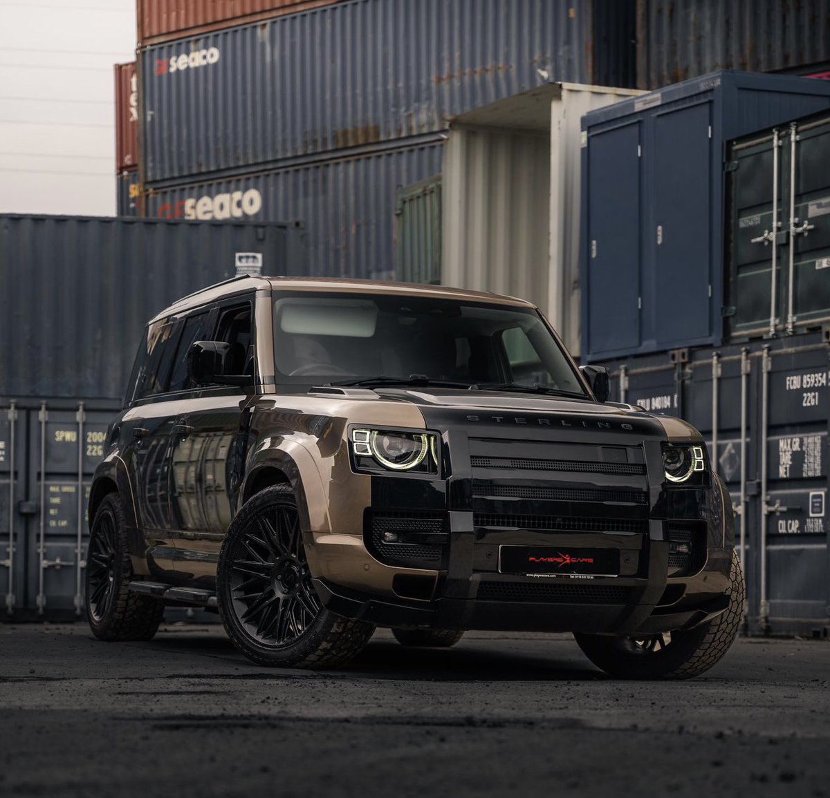 PLAYERSCARS's tweet photo. DEFENDER XS EDITION MHEV - STERLING CONVERSION. - MASSIVE SPEC
In stock . https://t.co/7ARvc9WSOP 
#defender #sterling #cars #prestige #ChampionsLeague #8MarchWomensDay #drive https://t.co/eRpFQDH1i5
