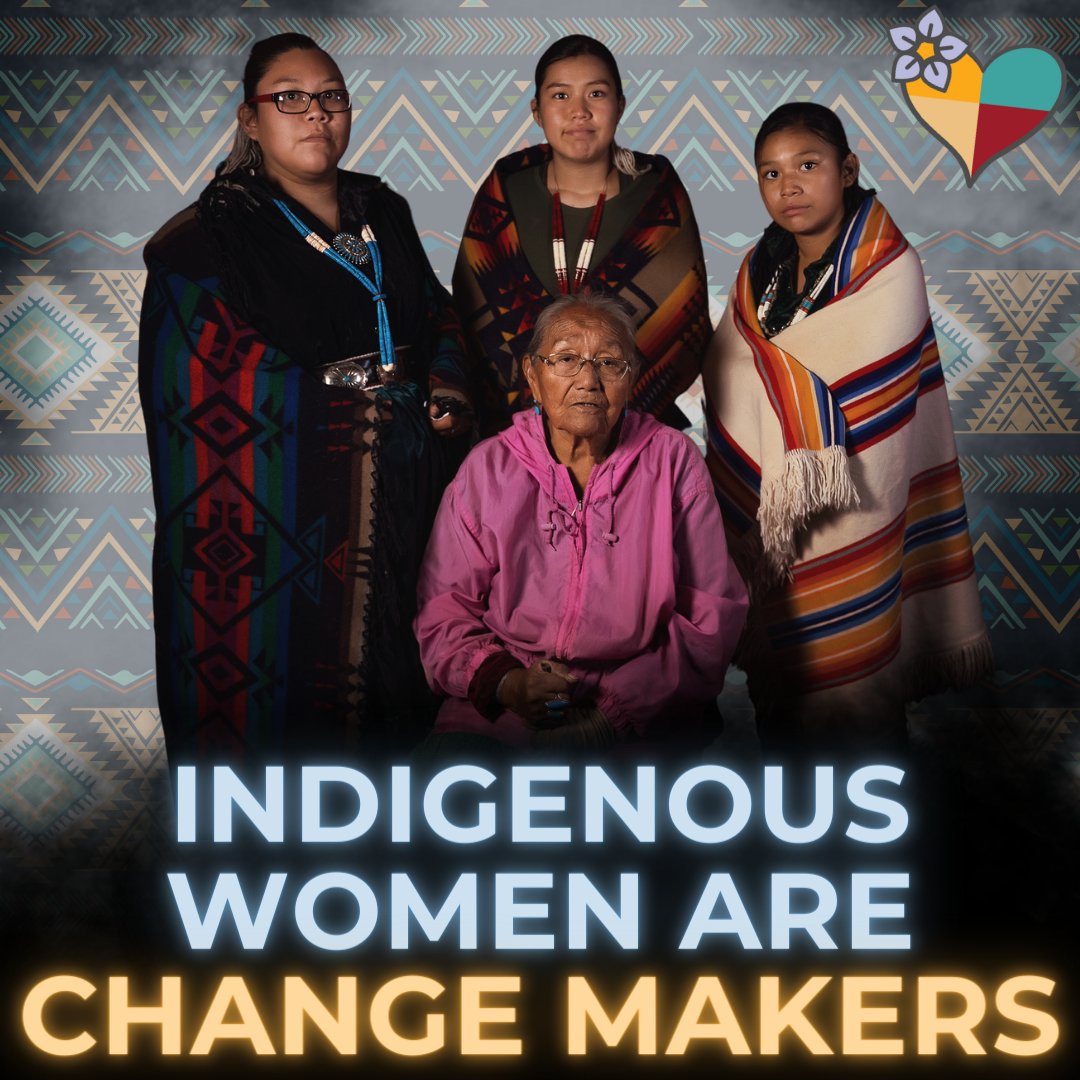 It's #InternationalWomensDay and we are celebrating the power, the resiliency, the leadership, the matriarchy, the wisdom, and the straight up fire that Native women bring to our communities and the world! 🔥👏