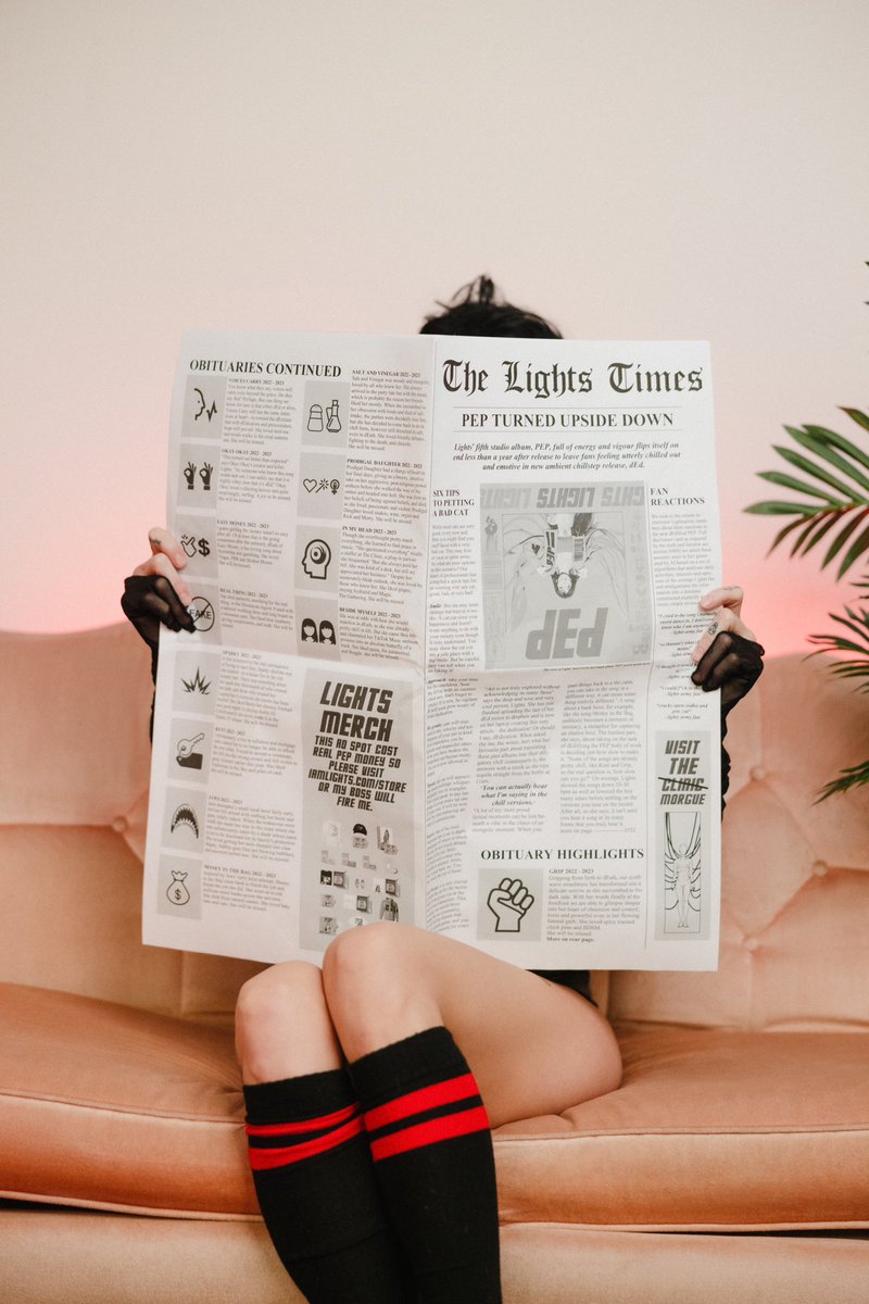 lights's tweet photo. extra extra 
big news this friday

#dEd https://t.co/KuJkNxlYSX