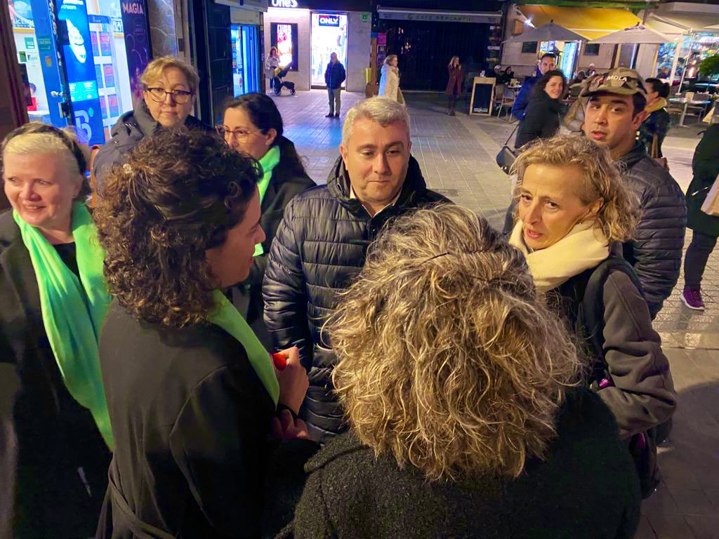SocialistesInca's tweet photo. 🟣🎶Continuam reivindicant el #8M2023 a #IncaCiutat amb el magnífic concert "Amb Veu de Dona" del 🎵
Cor de Dones Sant Francesc.
👏🏼💜Gràcies per aquesta actuació i enhorabona! #IncaSomTotes https://t.co/AznYubkfrW