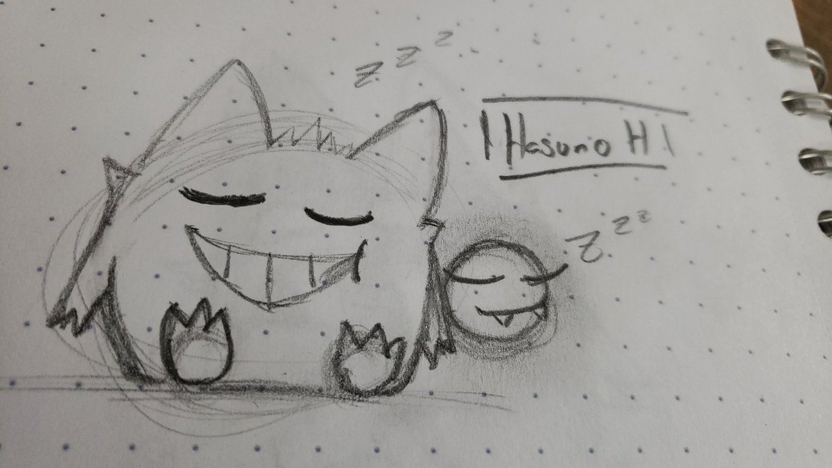 Hasuno_Han4's tweet photo. Mimir time 😴 https://t.co/IHAjDRu7jz