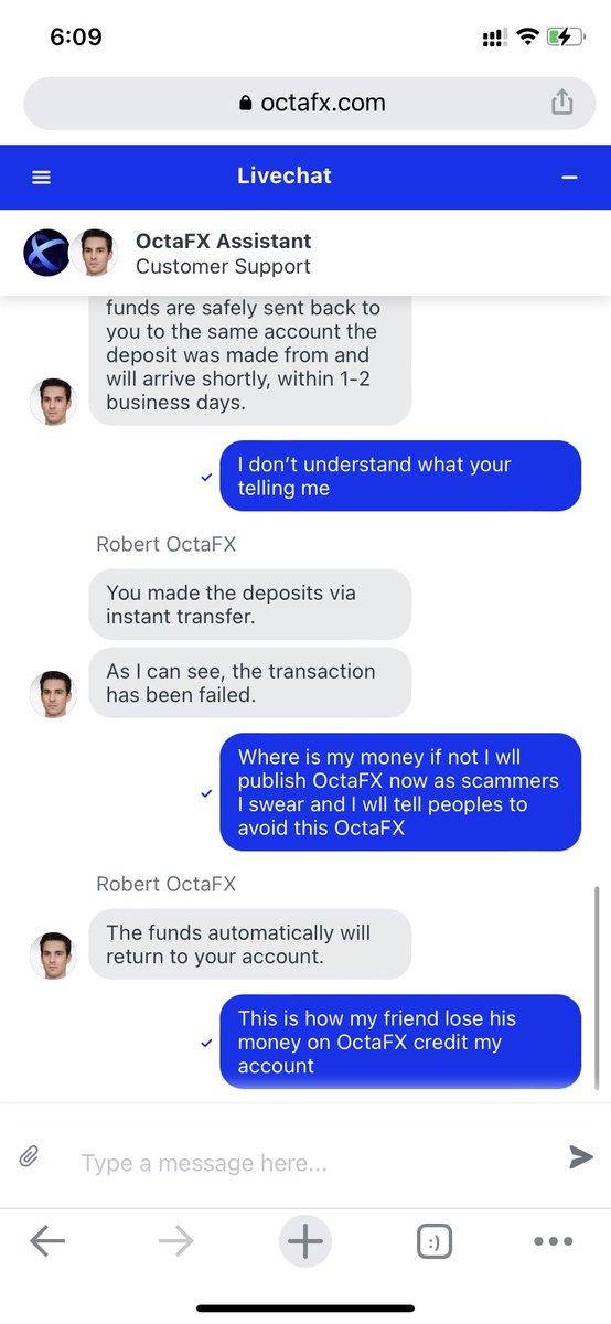 Chairman3939's tweet photo. @OctaFX  please you guys should avoid this OctaFX platform because the are pure scammers now the scammers me 50000 and I have being chatting there support but nothing has being done yet. @OctaFX are full scammers Avoid the site please don’t be scammed @Octafx are pure scammers https://t.co/yWA71BDZ22