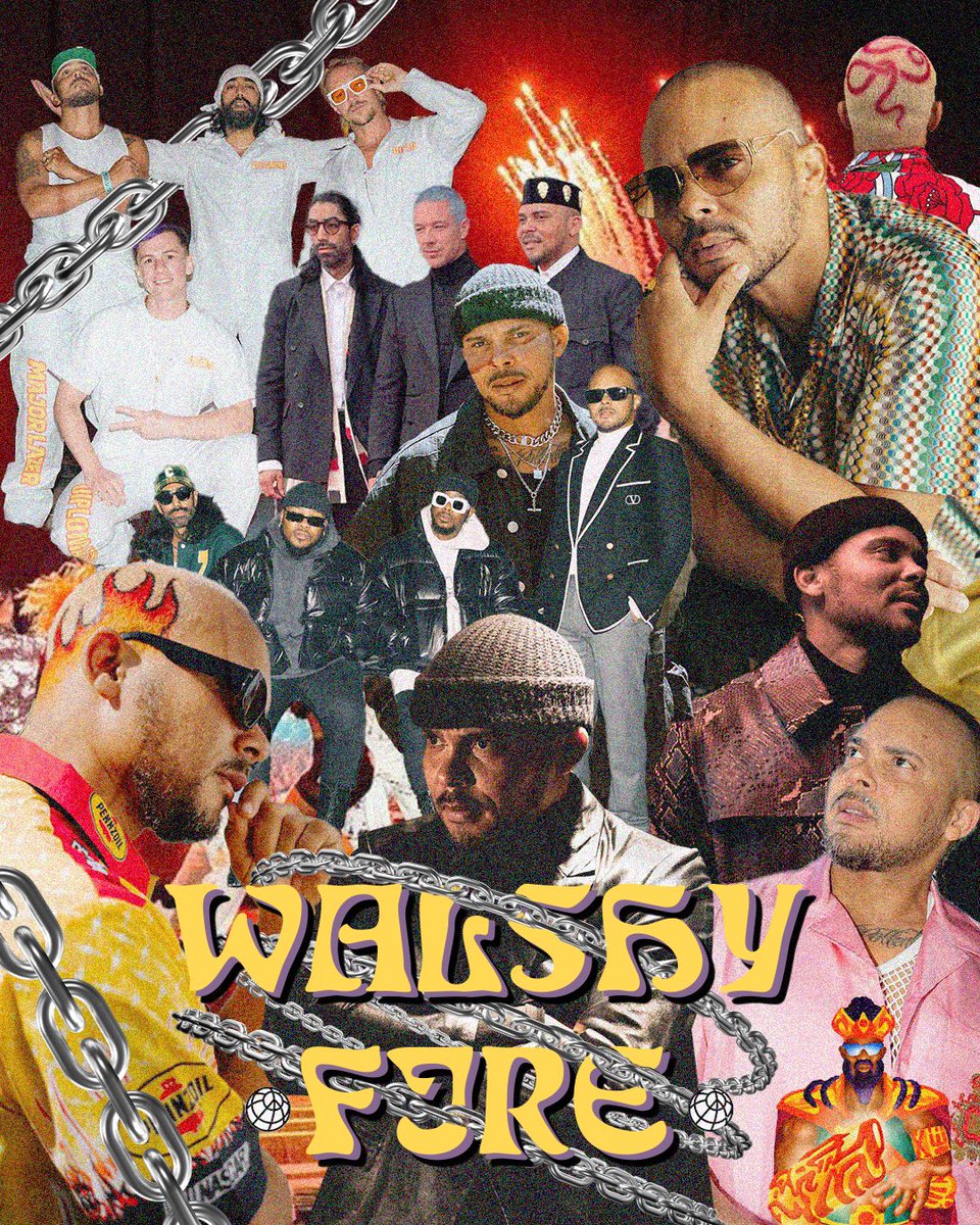 ThatBlackPapi's tweet image. Been a while since I did a collage but since @walshyfire from @MAJORLAZER is coming to #winnipeg 🇨🇦on the 16th of march had to do one🤭