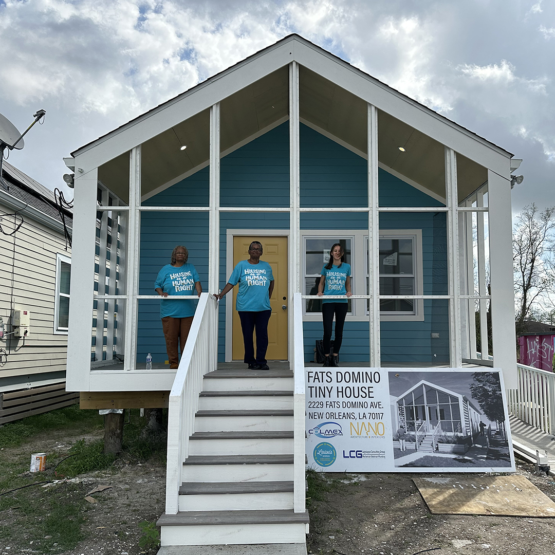 Congratulations to our 2022 Day of Service partner <a href="/Louvishousing/">Louvis Services</a>! -- nearly finished construction on their pilot project which will create two units of permanent supportive housing. Learn more about Louvis and how to support at the following link!: bit.ly/3YsvJLn