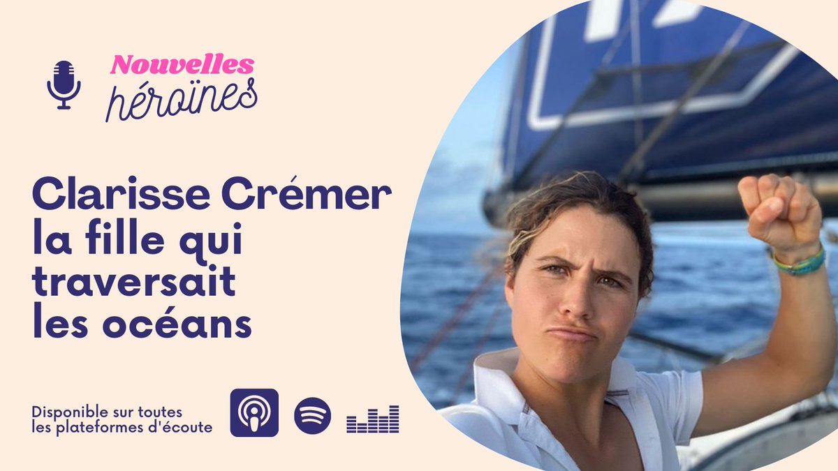 MagicLittleHand's tweet photo. 🎤Il y a un mois on lui supprimait le droit de naviguer le prochain Vendée Globe parce qu'elle était devenue maman. 

Nous sommes le 8 mars et je viens de publier l'histoire de @ClaSurLAtlantiq. 

Pour inspirer nos filles et montrer à nos fils que les filles peuvent tout faire. https://t.co/2kSGtfUVU7