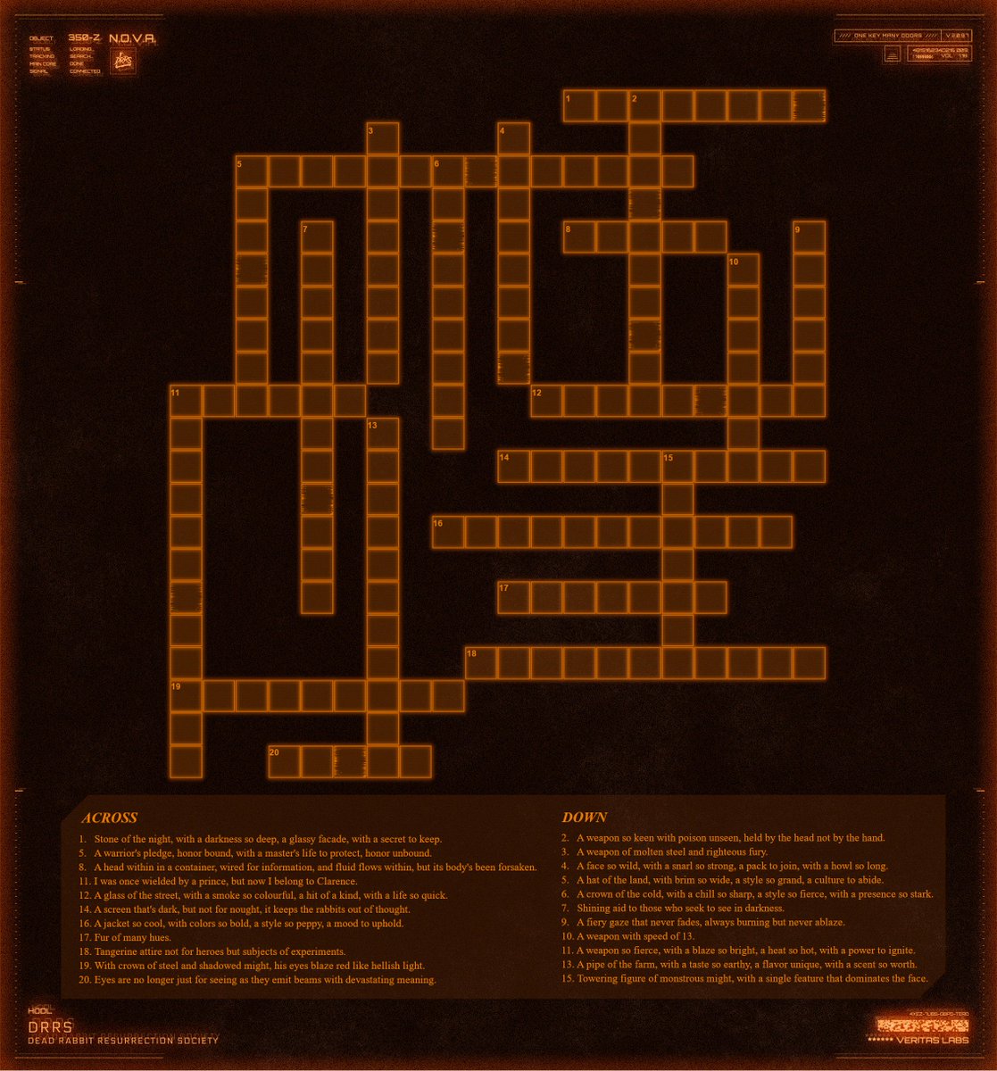 A puzzle based on all things DRRS from <a href="/Aikiboy84Xnake/">Xnake 🐍</a> !

1⃣ RT, comment, like:  1 WL 🎁

👀Coordinates to a location hidden in plain sight

Win condition (1st to do both):  1WL 🎁
1.  Post image of completed puzzle 
2. Post image of secret location