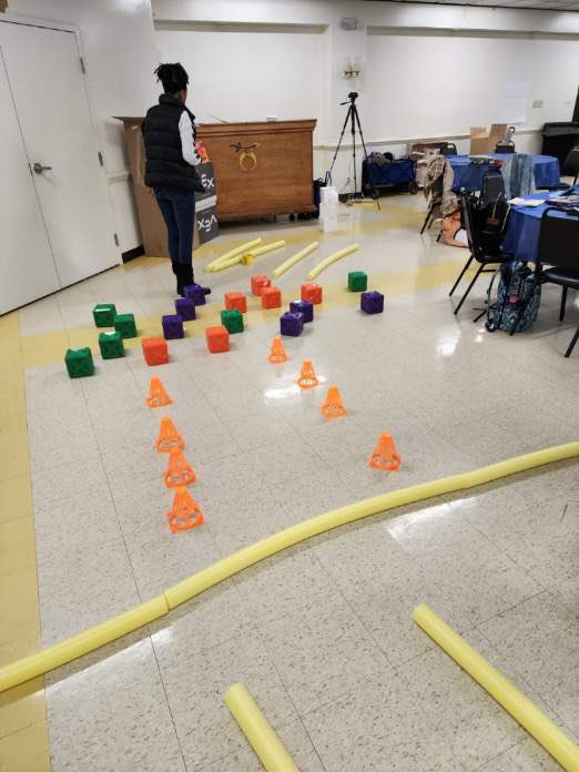 PCPSIn2GreatTec's tweet photo. Petersburg’s very own ITRTs did an amazing job presenting “SpheroBOLTing Through Space Stations”🛸Sphero Bolt lessons that can be adapted for any content at #EdTechRVA! @DanicaMillner @GRAETCorg 🪐🚀 https://t.co/RMwzGKhALH