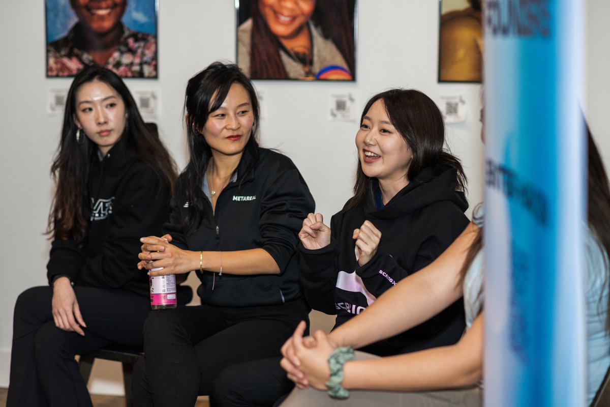 F3_Ventures's tweet photo. At #HAV3N, we invited the FUNDERS to pitch to our FOUNDERS. Thank you @scaling_x @OVioHQ & #MetaReal for doing the damn thing. #F3ST #F3STIVAL #WomeninWeb3 #FundFemaleFounders https://t.co/NLo9HYlfGj