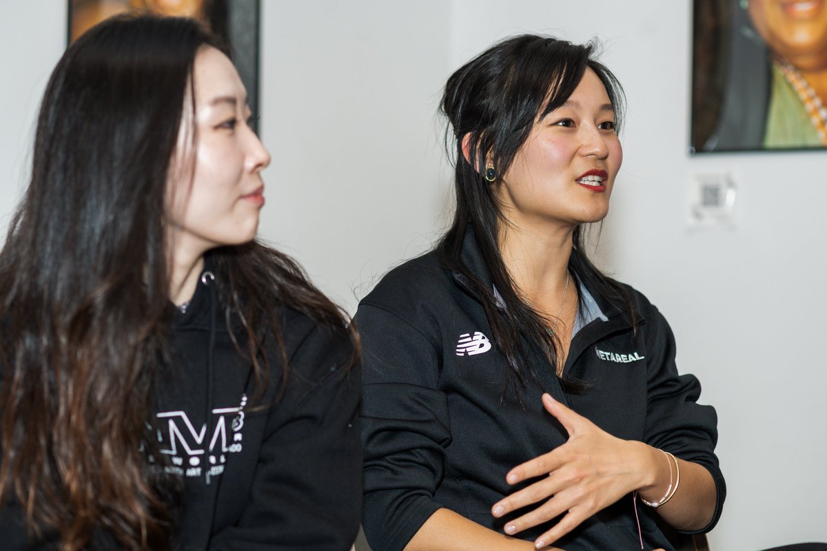 F3_Ventures's tweet photo. At #HAV3N, we invited the FUNDERS to pitch to our FOUNDERS. Thank you @scaling_x @OVioHQ & #MetaReal for doing the damn thing. #F3ST #F3STIVAL #WomeninWeb3 #FundFemaleFounders https://t.co/NLo9HYlfGj