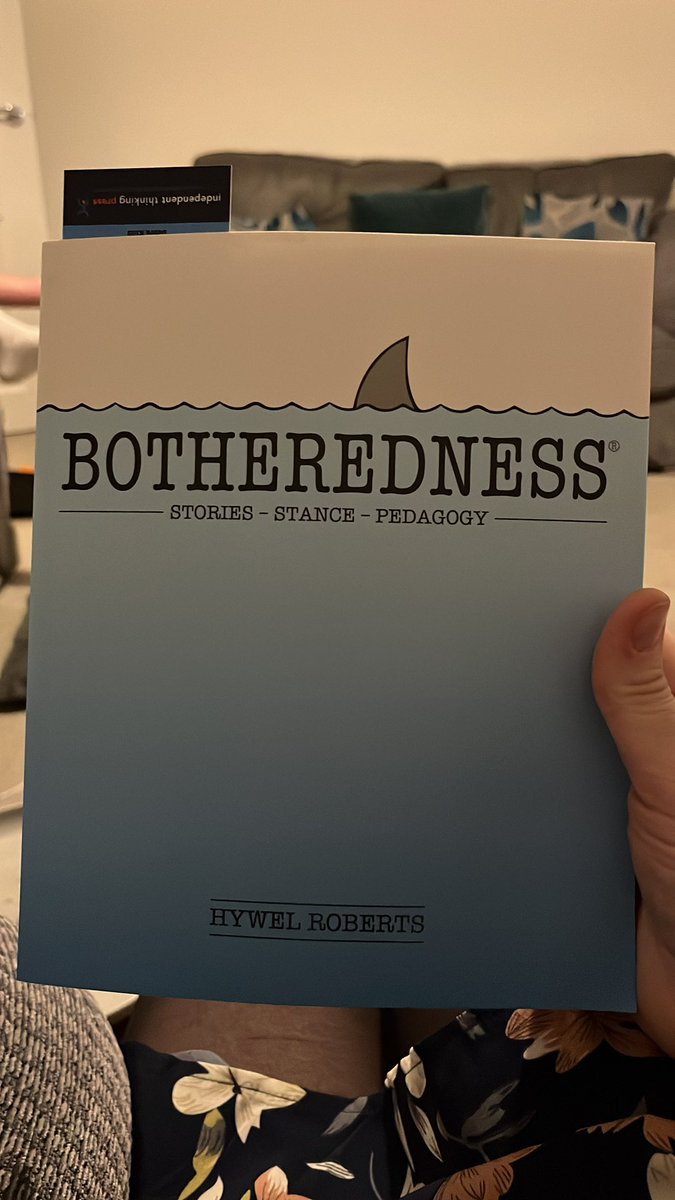 Ey up! <a href="/HYWEL_ROBERTS/">HYWEL ROBERTS😀🦈</a> I’m a couple of chapters in and loving this. I also have a new appreciation for a good footnote! #botheredness