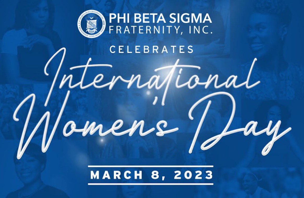 SBC_Philly's tweet photo. Today Phi Beta Sigma and Sigma Beta Clubs celebrate the impact &amp; achievement of women across the globe. Happy International Women’s Day! 

#InternationalWomensDay #pbs1914 #Sigma109 #SBC1950 https://t.co/ds1DDBdpSz