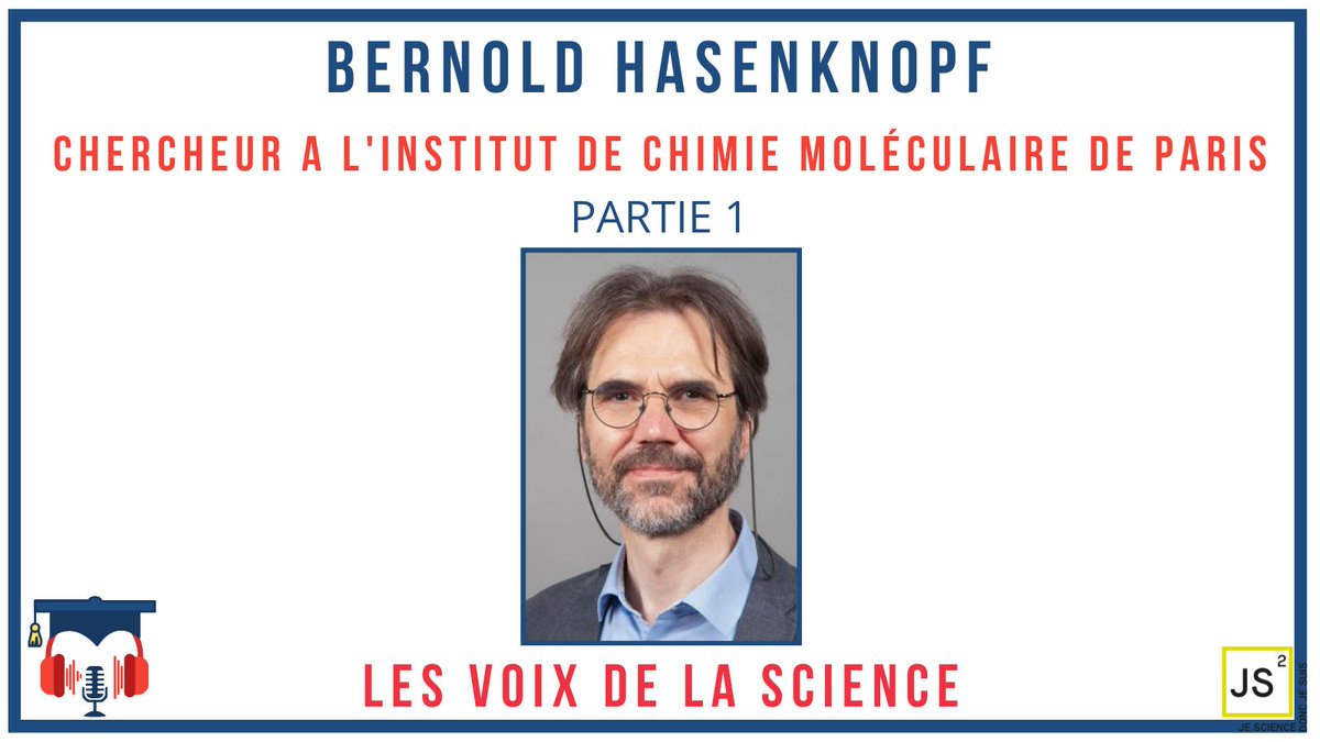 Trop hate de reprendre les épisodes de "Les voix de la science" ! Nous écoutons cette fois ci la voix de Bernold Hasenknopf, de l' <a href="/IPCM_Sorbonne/">Institut parisien de chimie moléculaire / IPCM</a> !
La partie 1 du podcast est disponible sur les différentes plateformes d'écoute ! Nous attendons vos retours !
