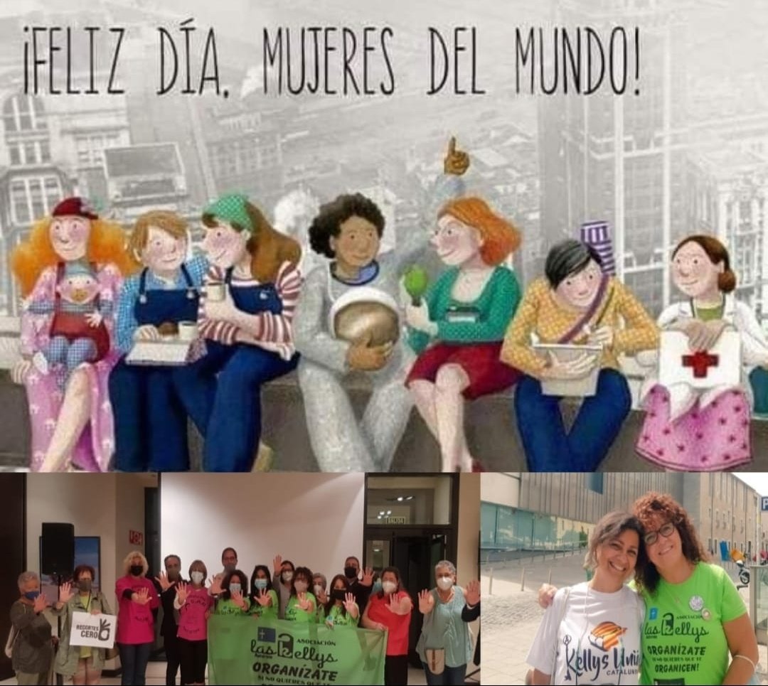 ♀️Hoy #8M2023 desde <a href="/laskellysast/">laskellysasturias</a> queremos felicitar a todas las mujeres🌍.
#SiNosTocanAUnaNosTocanATodas
#OrgulloKellys
