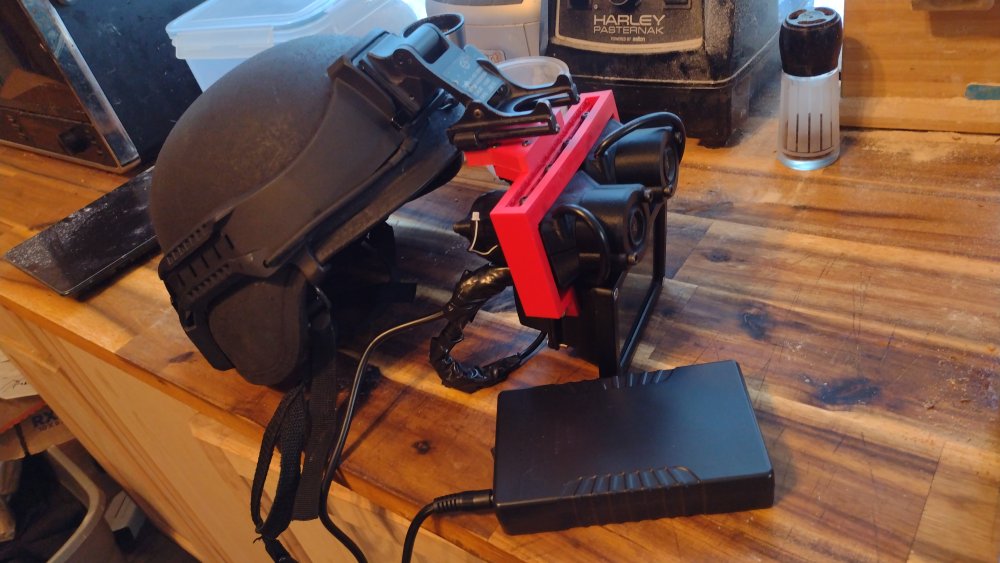 I am the anti-Sam Fisher. Sub-250 dollar low latency digital nightvision utilizing IR drone cameras and 1.5" lcd displays. IT WORKS BEAUTIFULLY. You can find the beta on Deterence Dispensed Rocketchat. A lot of really interesting stuff happening over there.