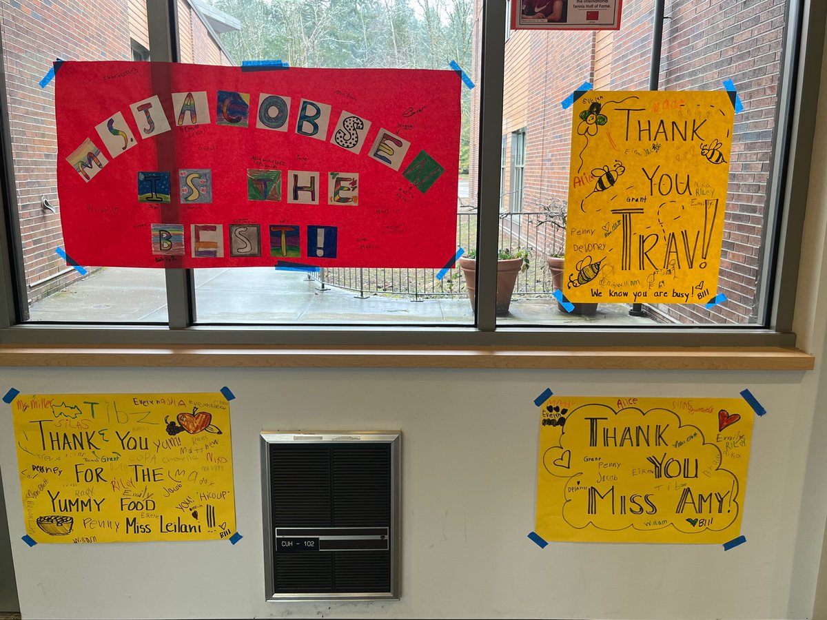 Students and teachers are showering our classified staff with extra thanks and love during classified employee week because they all ROCK!