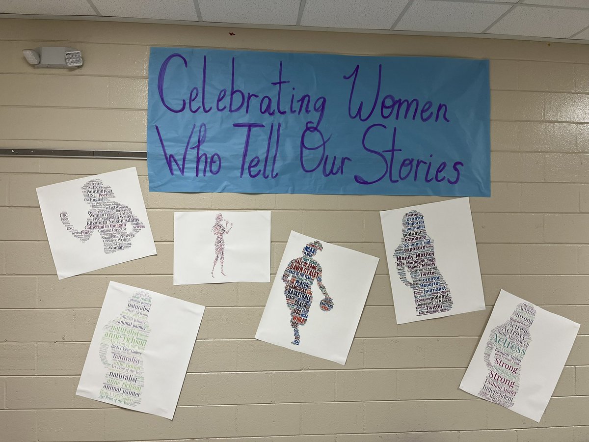 ChristyWingard's tweet photo. @AHS_Leads Celebrating International Women’ Day!!! https://t.co/U6x9lLv7J2