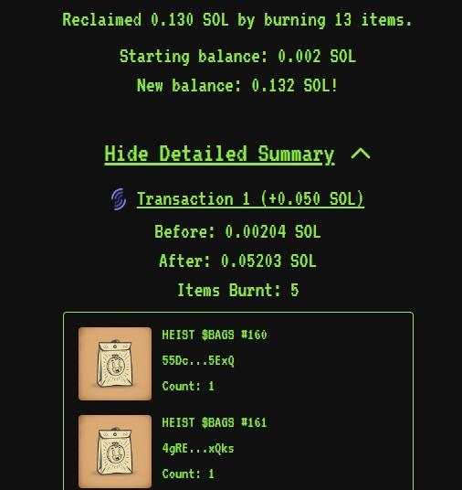 $BAGS 💼 (@bags_inu) on Twitter photo 🔥ROADMAP🔥
We just burned 13 HEIST $BAGS.
There is now only 500 total in circulation.
PHASE TWO OTW 👀
<a href="/hey_wallet/">Hey Wallet!</a>
send 333333 $chili to the first 150 retweets 🔥ROADMAP🔥
We just burned 13 HEIST $BAGS.
There is now only 500 total in circulation.
PHASE TWO OTW 👀
<a href="/hey_wallet/">Hey Wallet!</a>
send 333333 $chili to the first 150 retweets