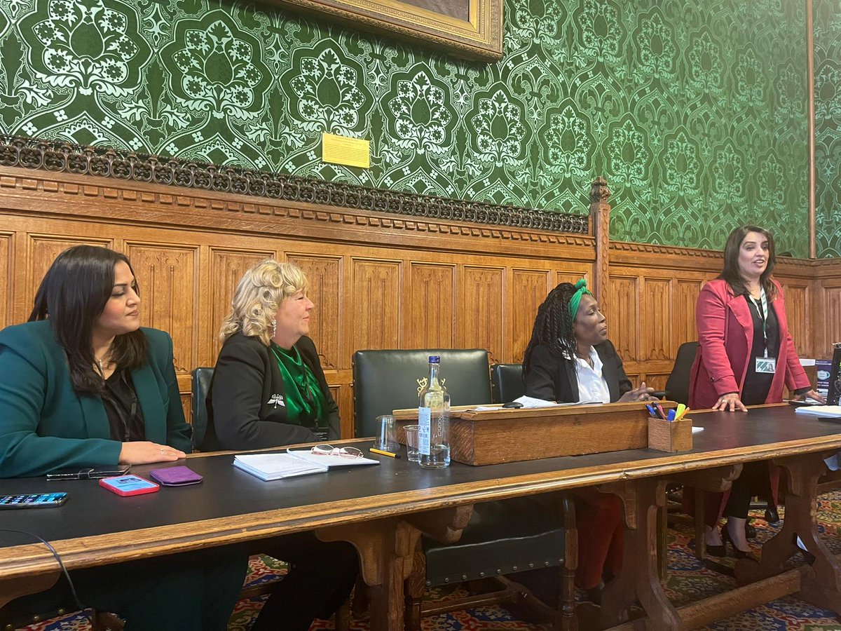 An empowering day surrounded by so many inspirational women from Bradford. Thank you @NazShahBfd and @BevCllr for inviting our Executive Director to @UKParliament. Humma delivered a speech on equity, racial inequalities and inclusion.
#InternationalWomensDay 
#EmbracingEquity