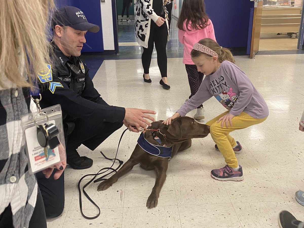 And we got to pet Ellie!