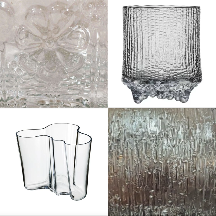 Home_with_Style's tweet photo. #FinnishGlassware textures evoke ice, raindrops, bark, and other natural materials. High-quality, functional, and exquisite glass pieces add texture and sparkle when mixed with other #NordicFurnishings and #ScandiDecor. Read more: https://t.co/D1emufwPbR https://t.co/BU4v2x83kc