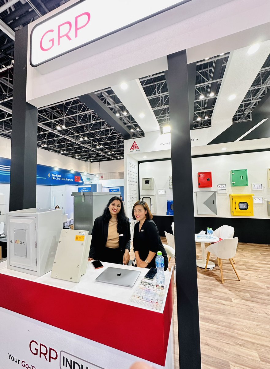 grpindustries's tweet photo. What a fantastic Day 2 @meenergydubai !!! We didn’t get a chance to take enough pics to share but a BIG BIG shout of thanks to the boatload of visitors 🙏 Regrets it we didn’t get around to you .. hope to see you on the last final Day 3 - it’s gonna be great 👍🏼 https://t.co/cVBYbCU4X7