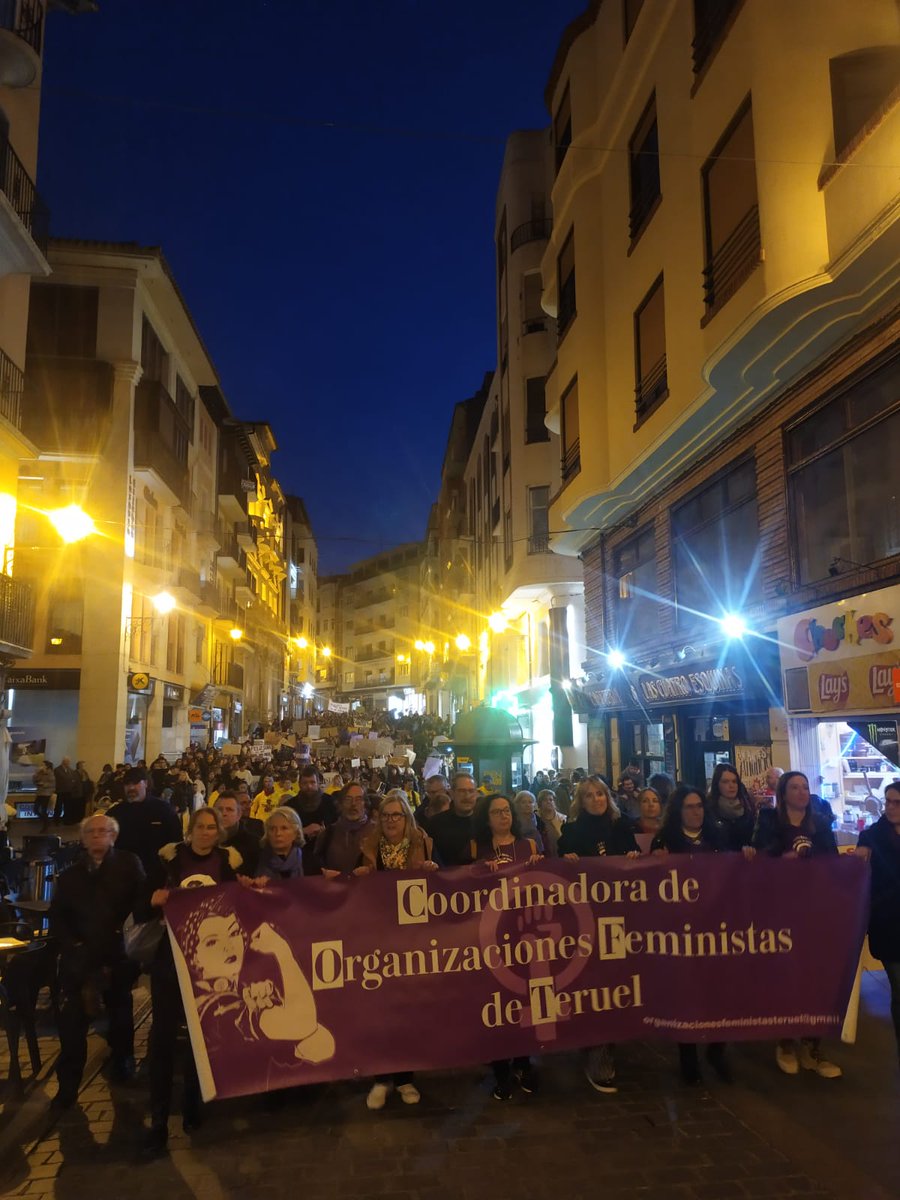 CCOOAragon's tweet photo. @CCOOTeruel también se ha sumado a la convocatoria de la Coordinadora de Organizaciones Feministas de Teruel #8M2023 #LosPlanesSalenBien https://t.co/nSTZ64a1tq