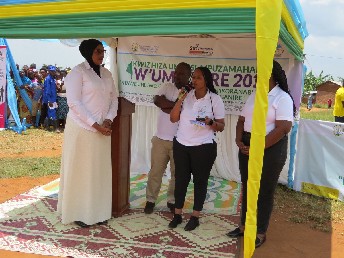 Sfrwanda1's tweet photo. On behalf of #amplifyChange Coalition, @Knooliet reminded participants of the importance of women's emancipation towards her health. She pointed out the rise in teenage pregnancies being one of the challenges that slow down advancement of women's rights&amp;gender equality in Rwanda. https://t.co/tpLWBXHpvO