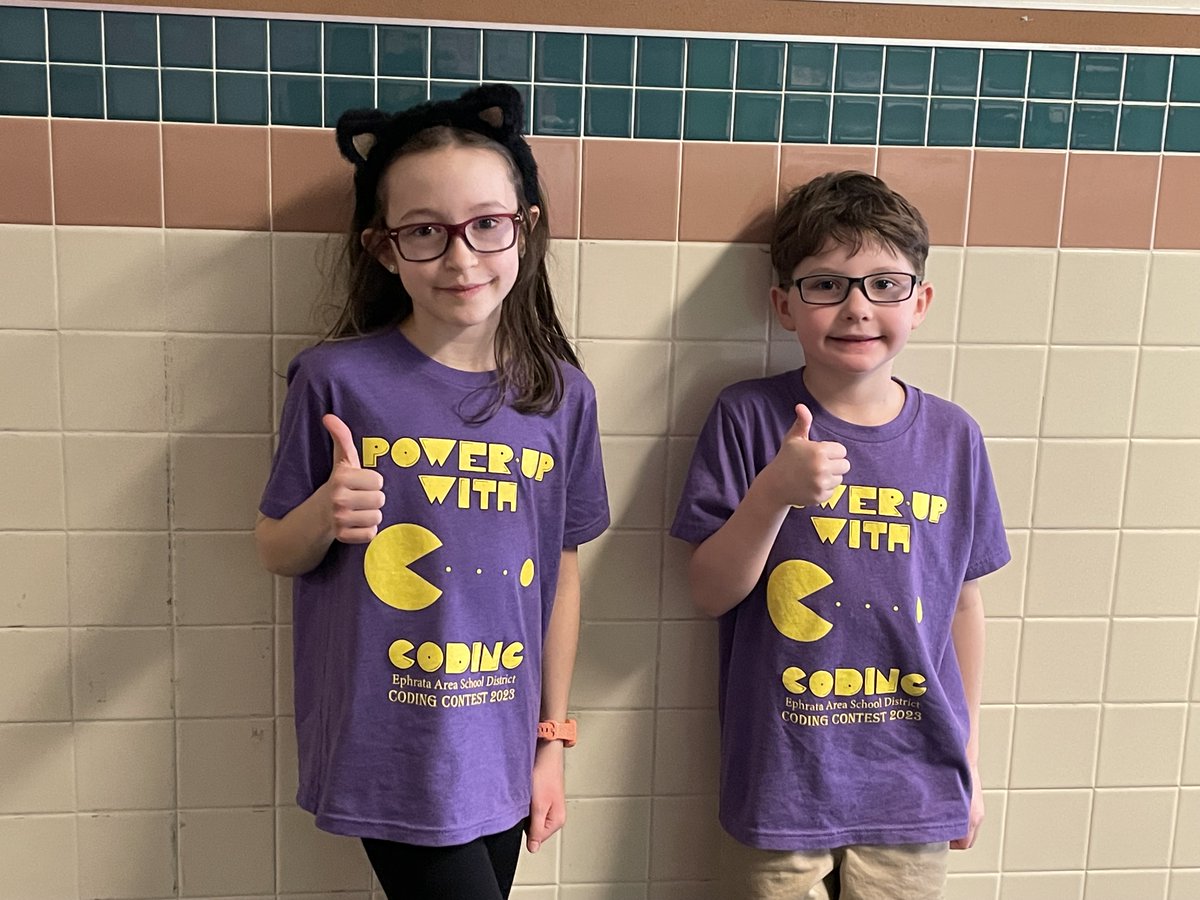GoMounts's tweet photo. IT'S #EASDCodeCon! Over 600 K-8 students worked solo or in teams to code &amp; present their projects, determining the final event competitors. Beyond computer science, this annual event encourages many #EASDLifeReady traits - collaboration, problem solving, innovation, grit, &amp; more! https://t.co/vSzig4CVb8