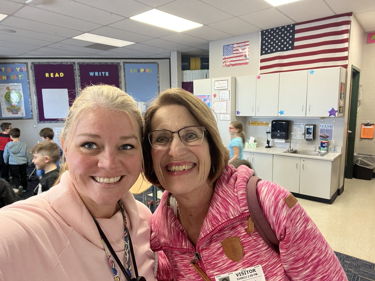 MKA_Marshall's tweet photo. Reunited and it feels so good! #teachingpartner #mysteryreader #wmlearn #sascompass #legend https://t.co/QAl2yEsv4l