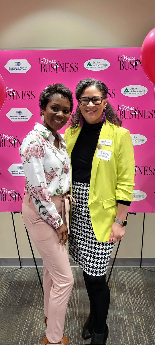 Started my #InternationalWomensDay volunteering for JA's Miss Business. Thank you, Angela & Laurel for the invitation.🩷 #JuniorAchievement