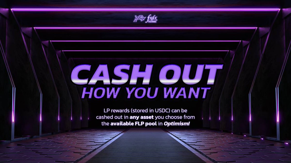 fxdxdex's tweet image. Choices, choices, so many choices. Cash out however you like!

The @fxdxdex Testnet Launch is almost here! Are you ready?

#fxdx #optimism #optimismblockchain #multichain #testnet