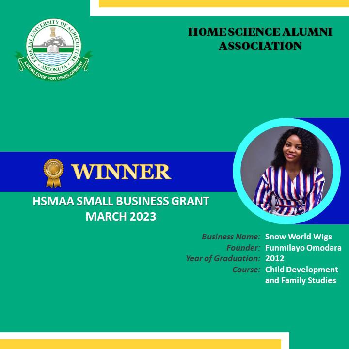 AlumniHsm's tweet photo. Once again, congratulations to @snowworldwigs for winning the Alumni Small Business Grant.  We look forward to seeing their business flourish and make a positive impact in the world.

#winner #business #businesswoman #businessowner 
#businesstips #businesscoach #businessquotes https://t.co/JUWOvKQtZC