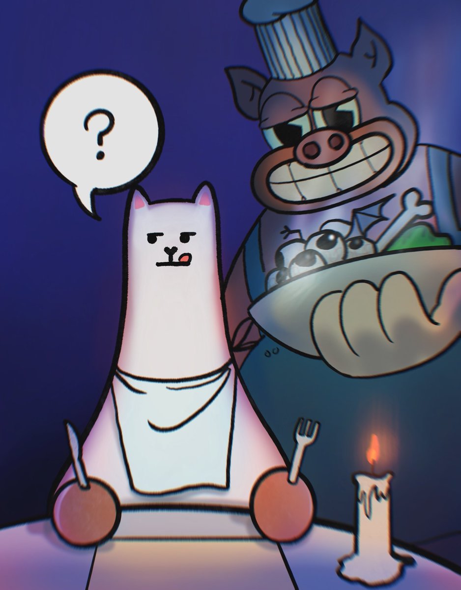 Lamama dined at a the Pig's restaurant and tasted gourmet delicacies, but cannot remember the name of the dish he was served 🍴🐷

👤Follow @hellobot_nft <a href="/frankythefrog/">Franky's Dinner</a>

💚Like + Retweet

🗨Reply with a name of the dish

Two clever responses receive a surprise, 48H🐸

#WLGiveaway