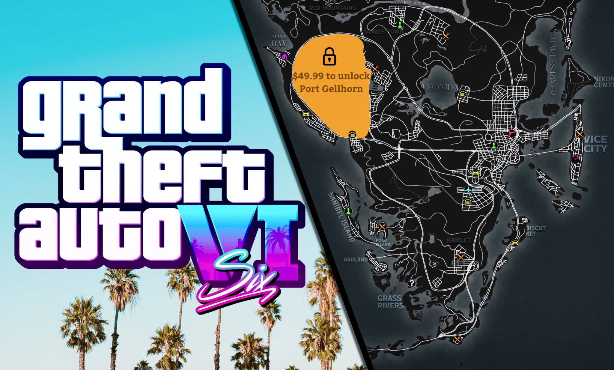 GTA 6 Trailer Countdown ⏳ on X: GTA 6 will reportedly feature an  ever-evolving map as Rockstar plans to update the game over time, adding  new cities on a regular basis with