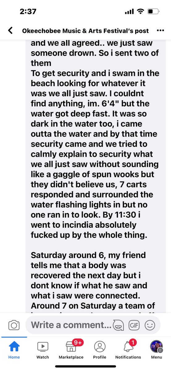 Asap_Melvy's tweet photo. @Nick_Eaux @okeechobeefest @insomniacevents Yerr im trying to figure out what I saw fr, heres my statement. I ran in the water but insomniac staff assured me no one drowned https://t.co/hpfTBFcw4Q