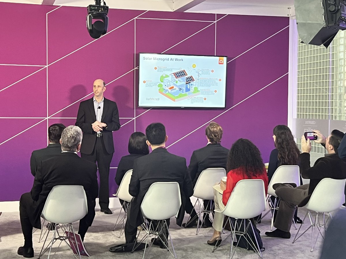 “We’re scaling our nanogrids to provide network services and #microgrids. We call this the Sunnova Adaptive Community™ where the technologies within the home are designed to work together.” —Adam Miller at #CERAWeek #CWAgora