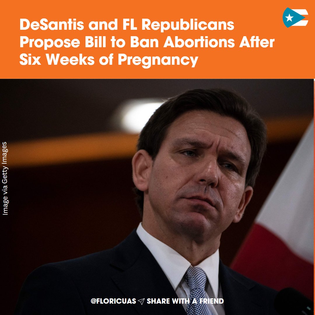 During the first moments of the state’s 60-day 2023 legislative session that began on Tuesday, Florida Republicans filed legislation to impose a six-week abortion ban.  Read more 👇 
bit.ly/3SZcEiM

.
