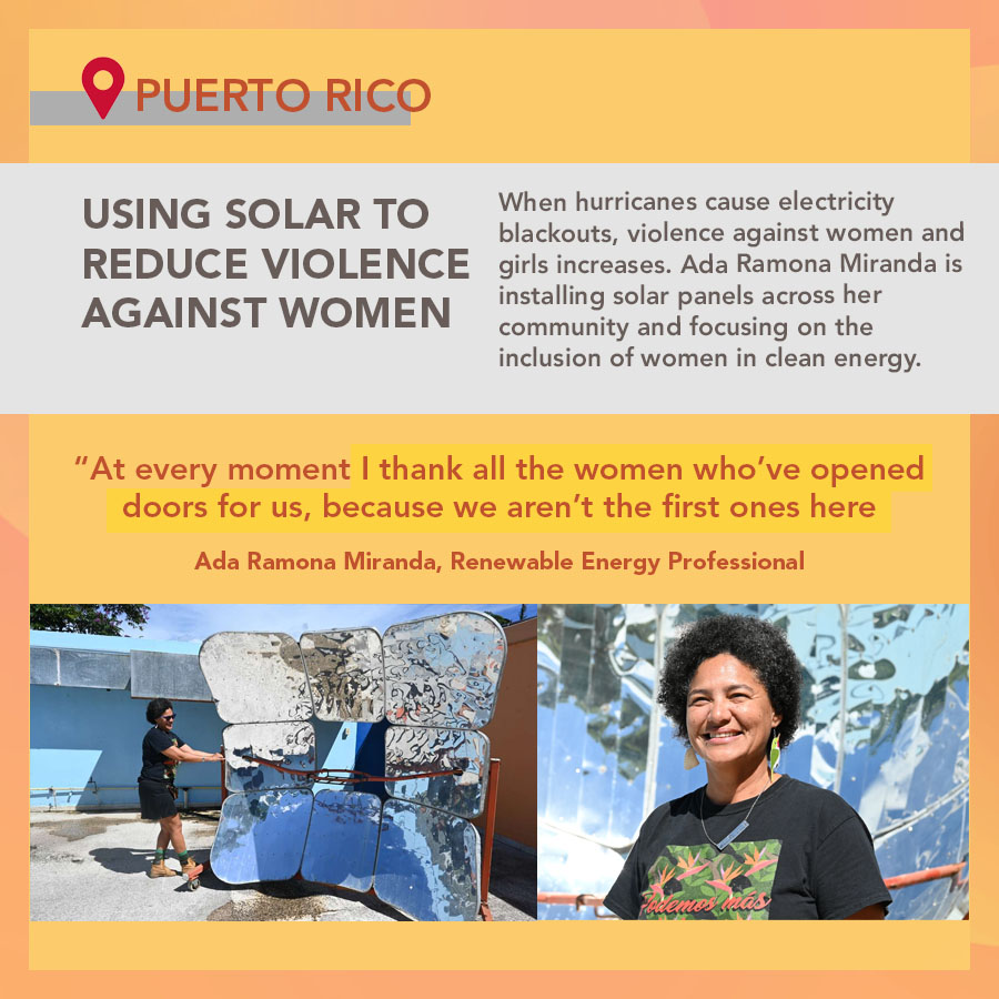 ProjectTsehigh's tweet photo. Women around the world are using solar to shape industries and improve their lives! #IWD2023 From tackling gender issues, preserving traditions and competing in male dominant sectors, women are using #solarenergy in innovative ways to create a sustainable future! #IWD https://t.co/I5Lv448231