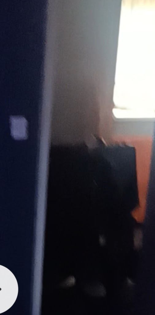 juliaal80002927's tweet photo. This is the top of my stairs I think it looks like someone standing there what do you think? @TheHauntedFive @LunaSchaurig  @Omarz1982 @obscuritorium https://t.co/QelN1h2waK