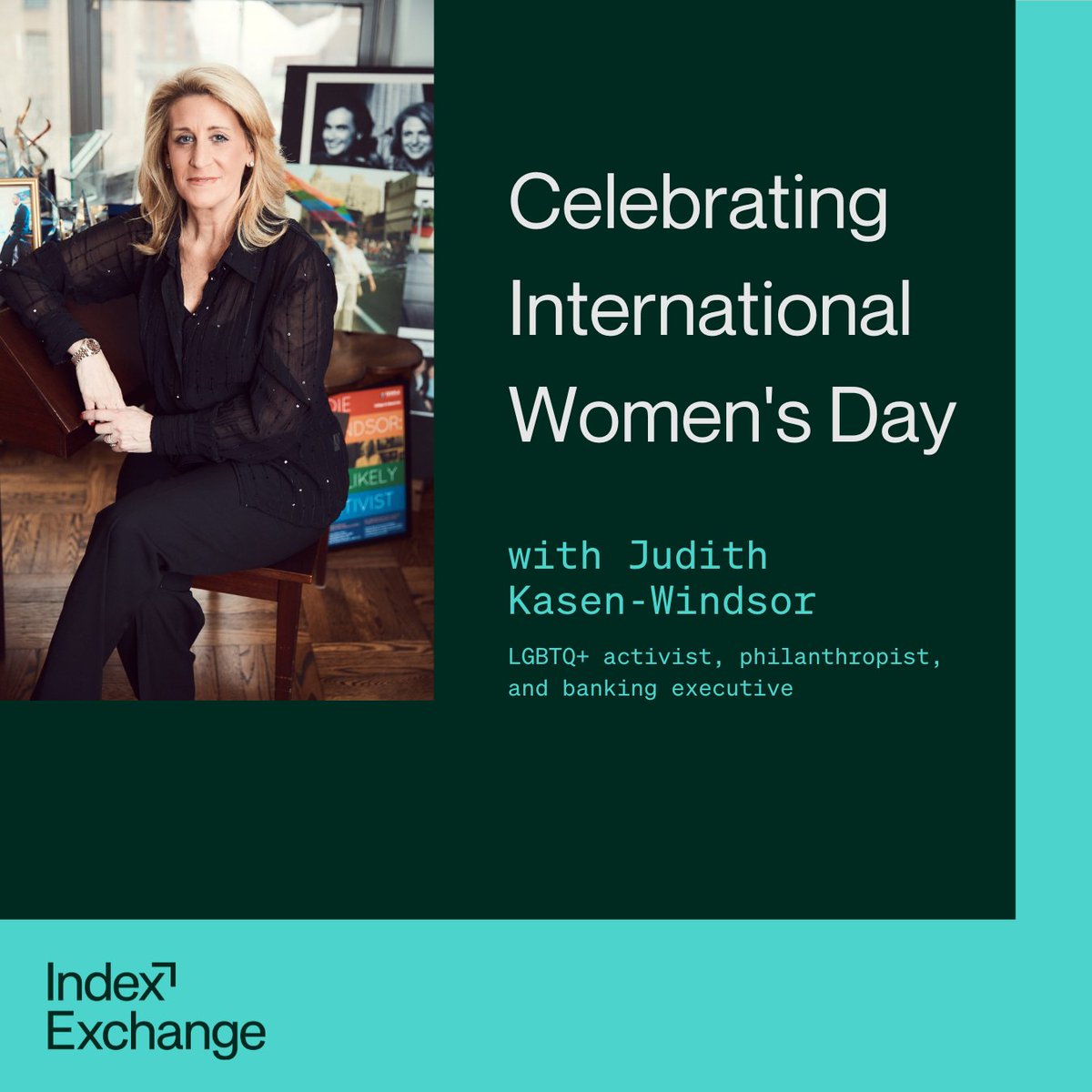 We were thrilled to welcome <a href="/J_KasenWindsor/">Judith Kasen-Windsor (She/Her/Hers)</a> to Index to celebrate #InternationalWomensDay! 
 
Judith spoke with two of Index’s DE&amp;I leaders, Sara Vincent and Will Mahon, about the challenges that women face and what you can achieve when you fight for #equality.
 
#LifeAtIndex