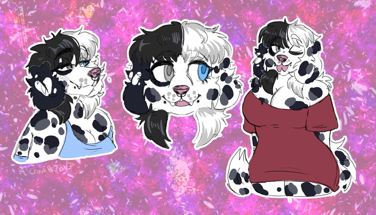 CrowBirdyy's tweet photo. @MiesdoCreations I don't have a proper ref for them! I need to make one! But here are some photos of them! But here is my fursona, Vena! I love the style of your suits and the vibrancy and personality they have!! <3 https://t.co/m0NoYeSIVN