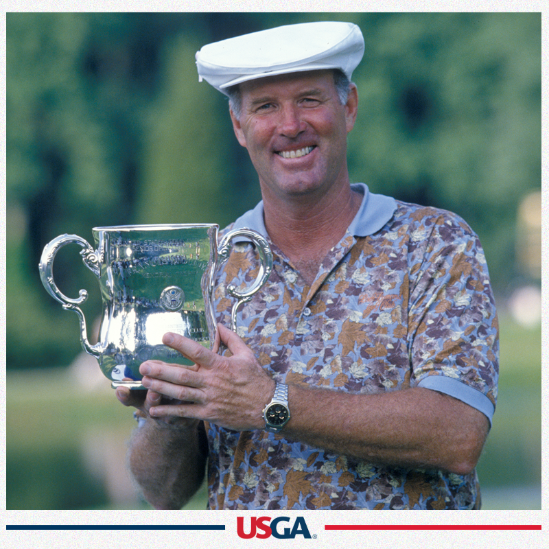 USGA's tweet photo. Congratulations to all the @GolfHallofFame inductees, especially our champions! 👏