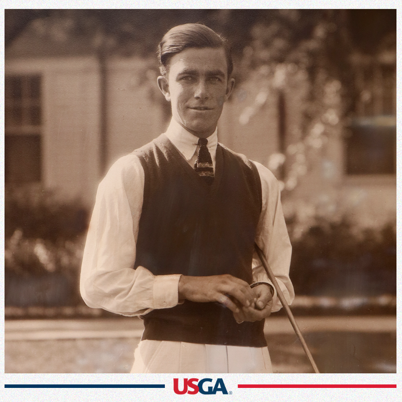 USGA's tweet photo. Congratulations to all the @GolfHallofFame inductees, especially our champions! 👏