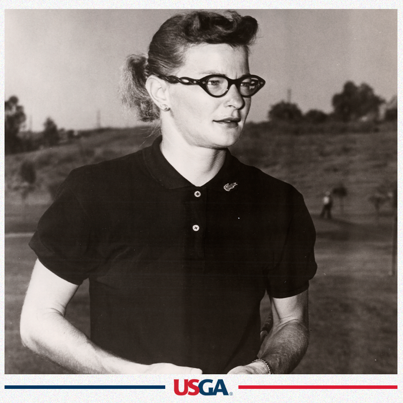 USGA's tweet photo. Congratulations to all the @GolfHallofFame inductees, especially our champions! 👏